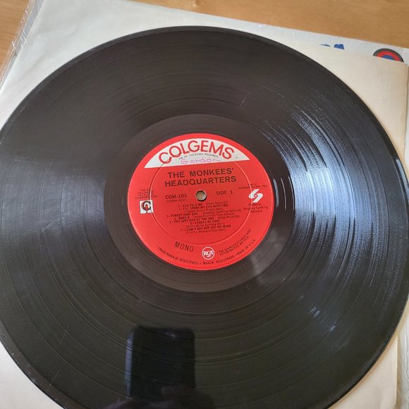 THE MONKEES Headquarters LP Vinyl 1967 Colgems Records COM-103 Shrink Wrap LP9 - Picture 4 of 9